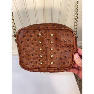 STEVE Madden ostrich print crossbody bag